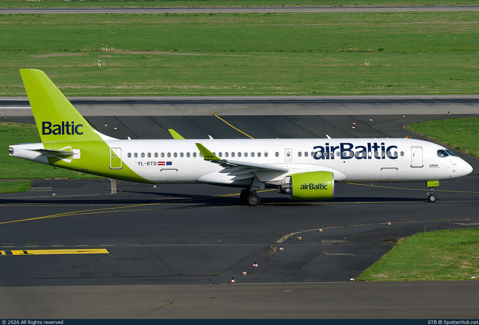 Photo of YL-BTD - Airbus A220-300 operated by airBaltic