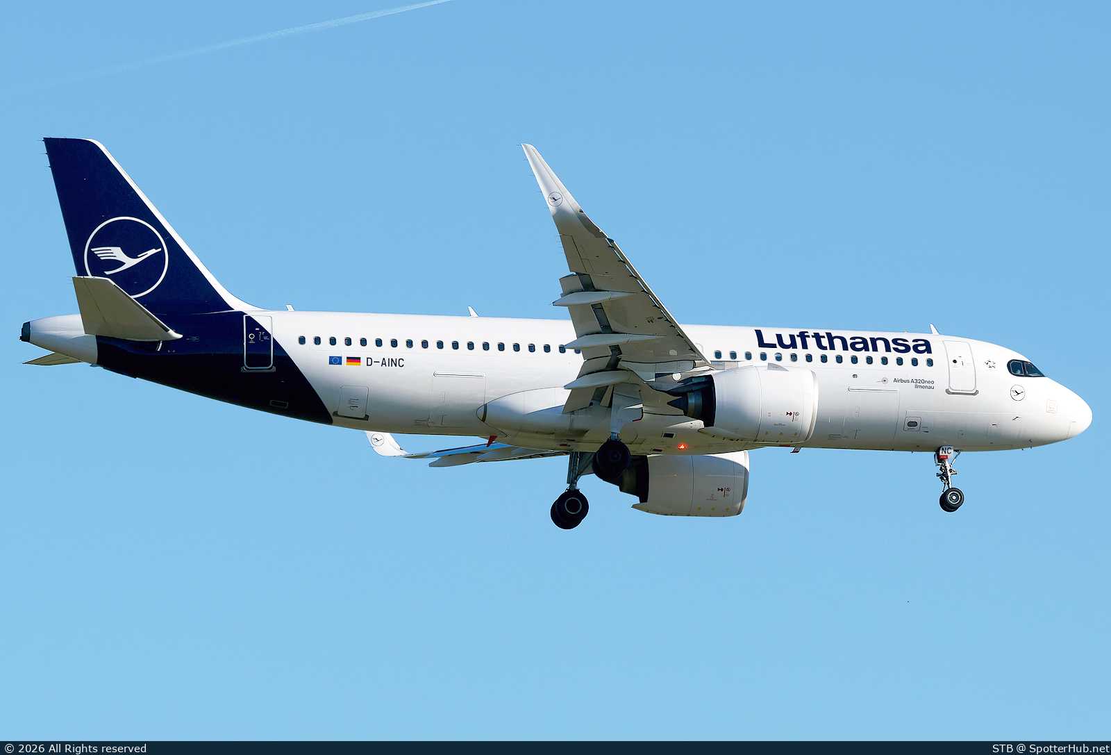 Photo of D-AINC - Airbus A320-271N operated by Lufthansa