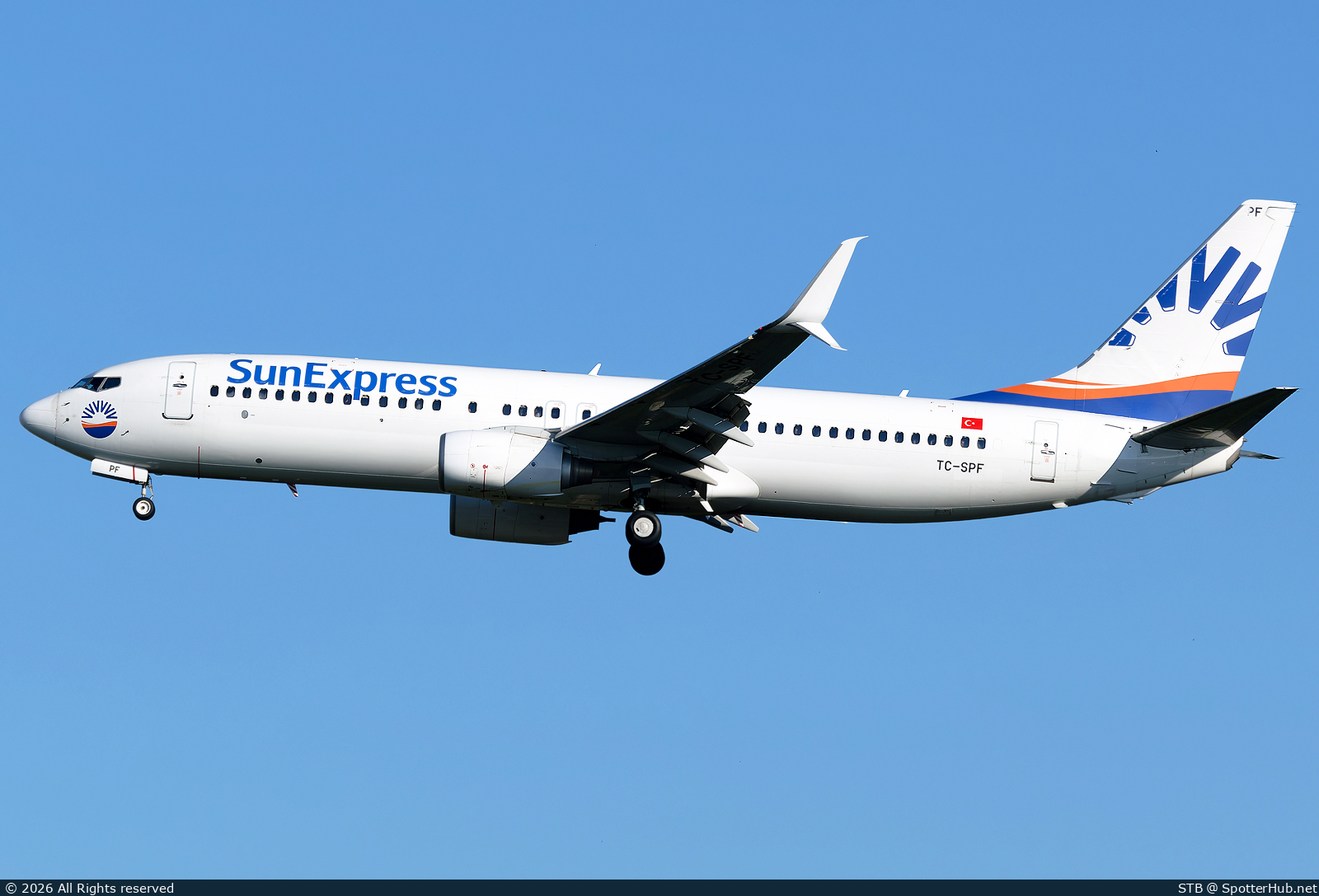 Photo of TC-SPF - Boeing 737-8K5 operated by SunExpress