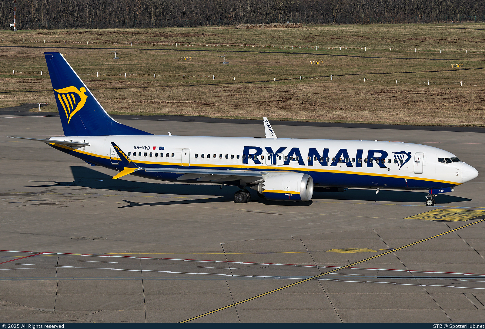 Photo of 9H-VVD - Boeing 737 MAX 8-200 operated by Ryanair (opb Malta Air)