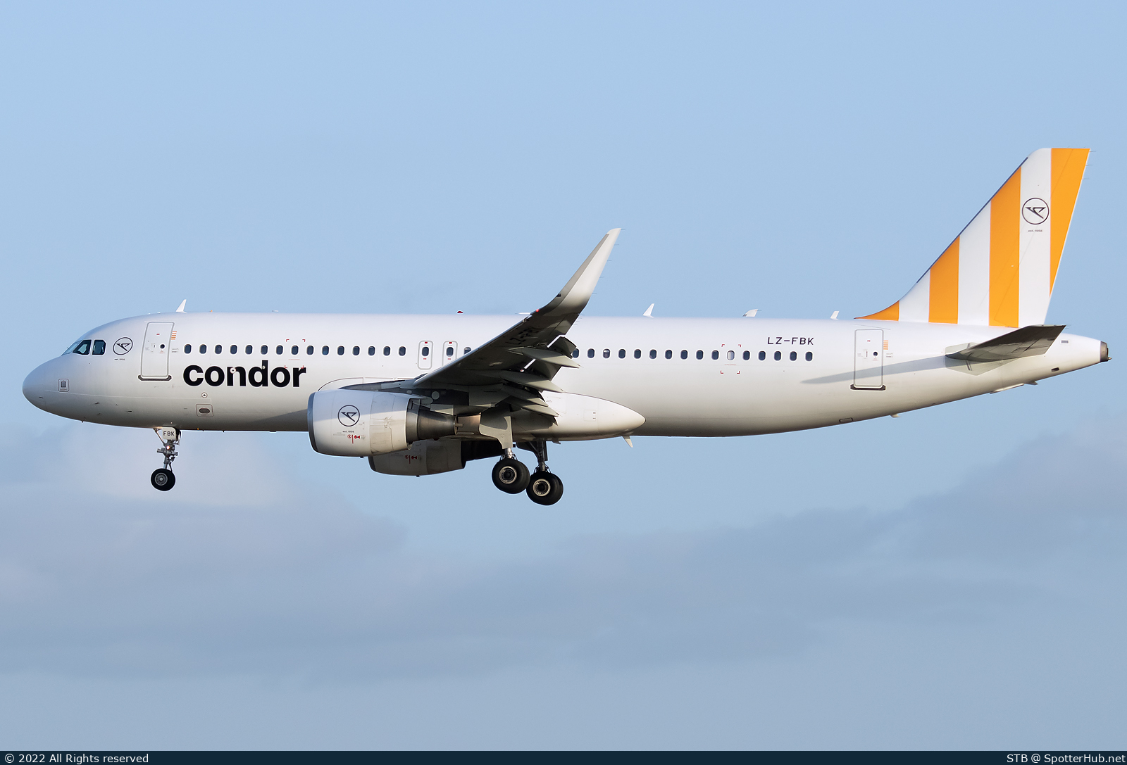Photo of LZ-FBK - Airbus A320-214 operated by Condor (opb Bulgaria Air)