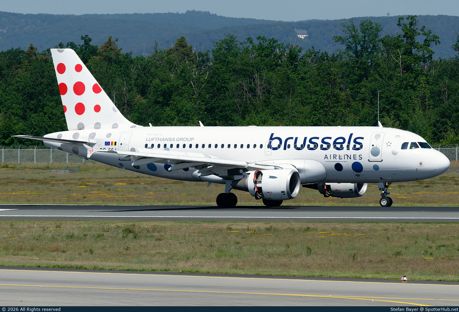 Photo of OO-SSJ - Airbus A319-111 operated by Brussels Airlines