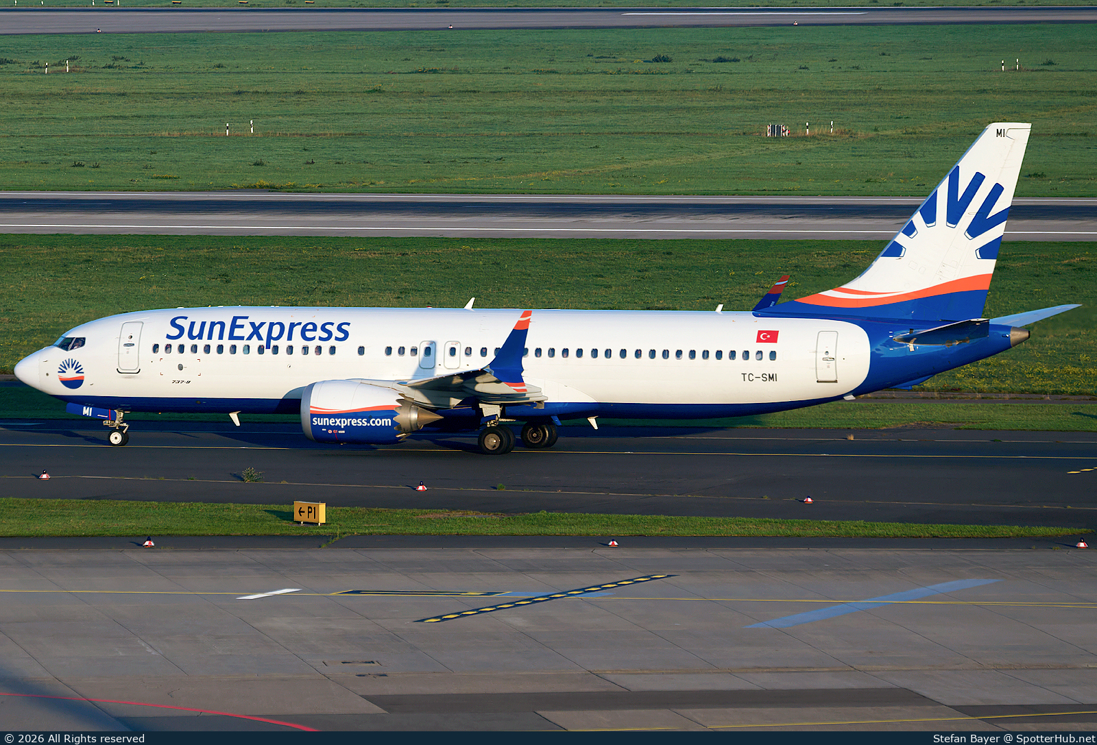 Photo of TC-SMI - Boeing 737 MAX 8 operated by SunExpress