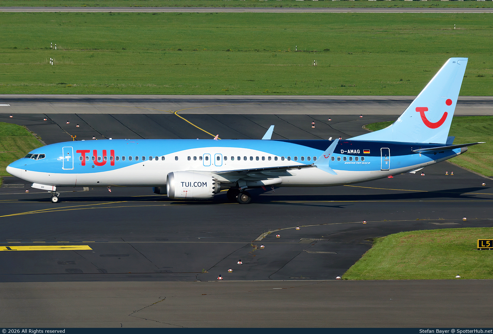 Photo of D-AMAG - Boeing 737 MAX 8 operated by TUIfly