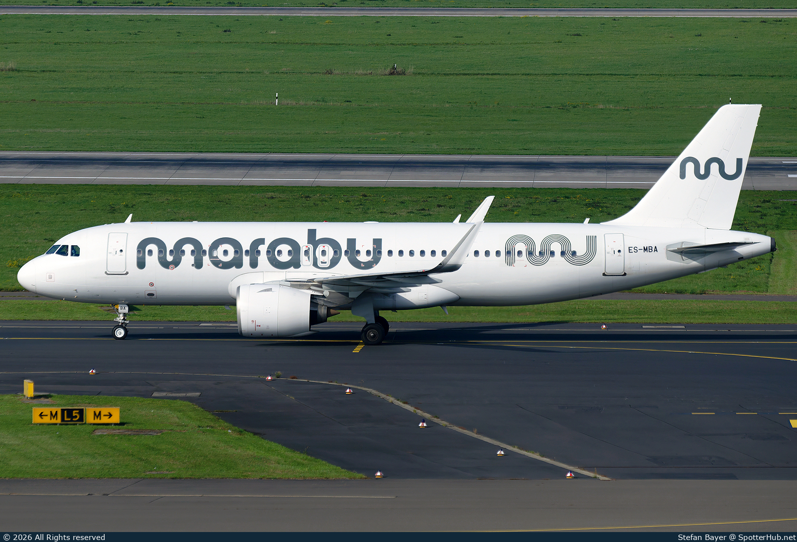 Photo of ES-MBA - Airbus A320-271N operated by Marabu Airlines