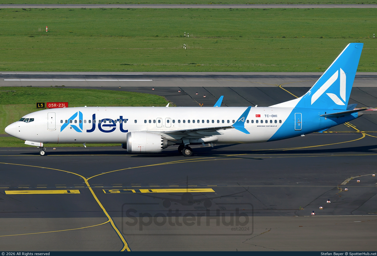 Photo of TC-OHI - Boeing 737 MAX 8 operated by AJet