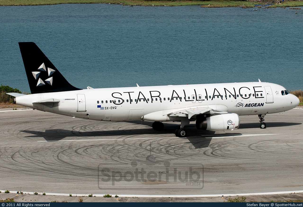 Photo of SX-DVQ - Airbus A320-232 operated by Aegean Airlines