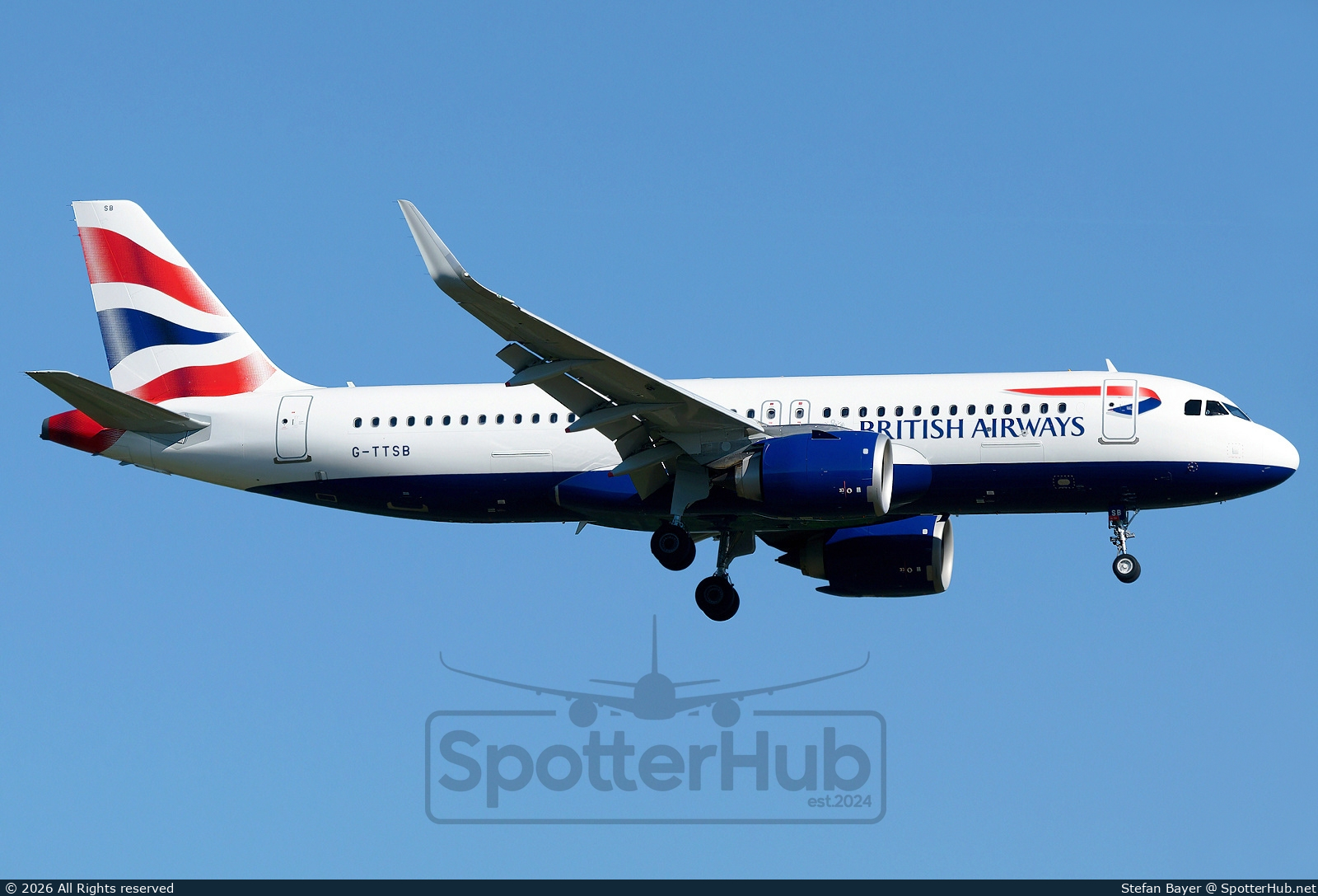 Photo of G-TTSB - Airbus A320-251N operated by British Airways