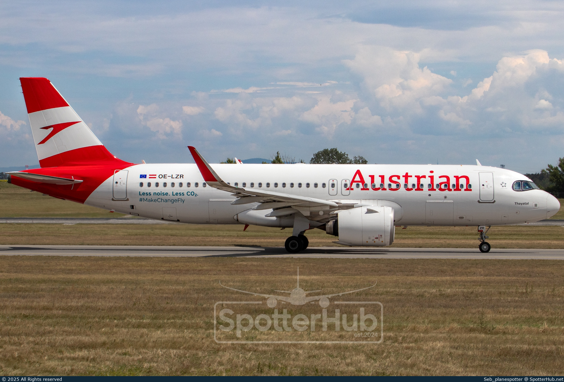 Photo of OE-LZR - Airbus A320-271N operated by Austrian Airlines