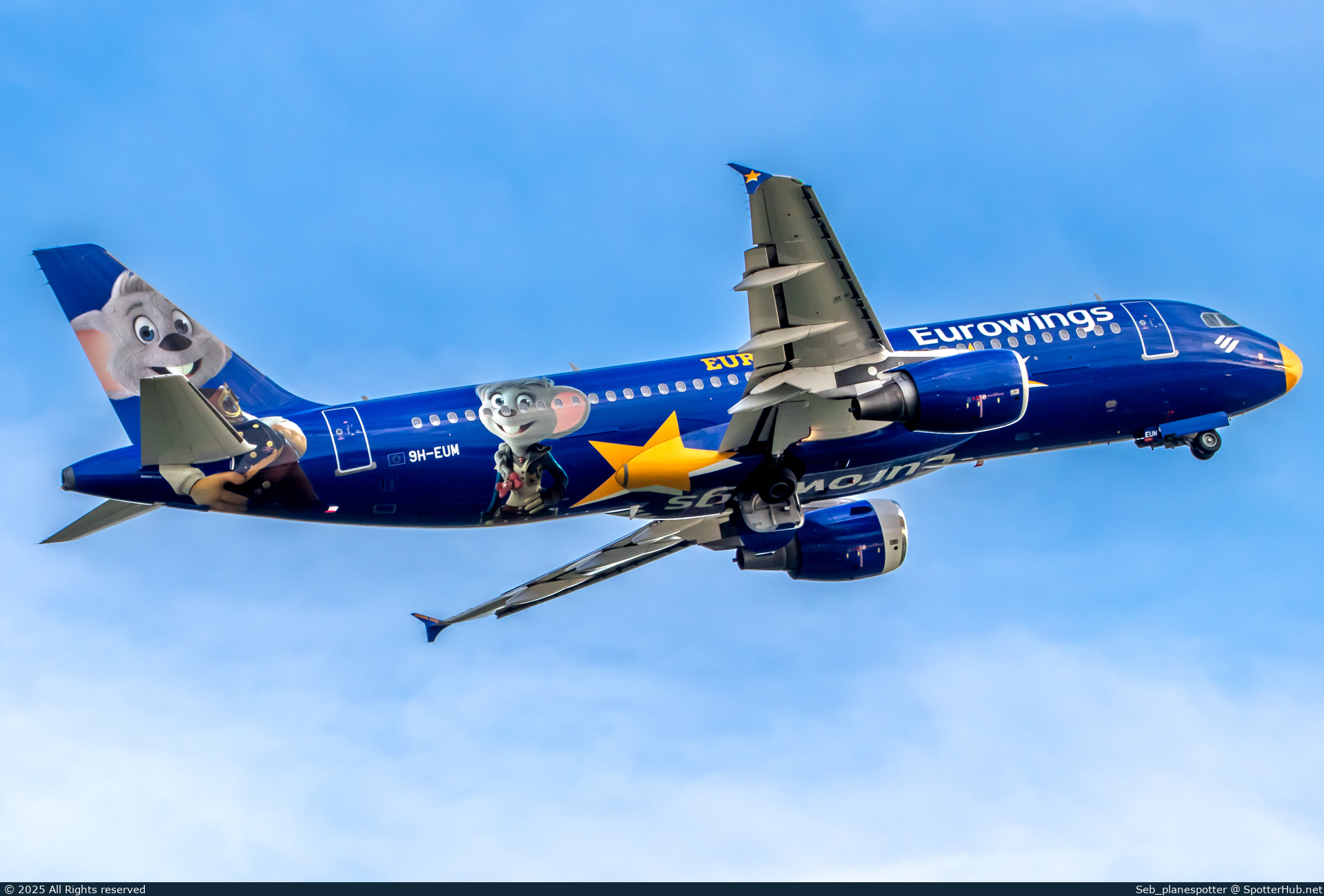 Photo of 9H-EUM - Airbus A320-214 operated by Eurowings Europe Malta
