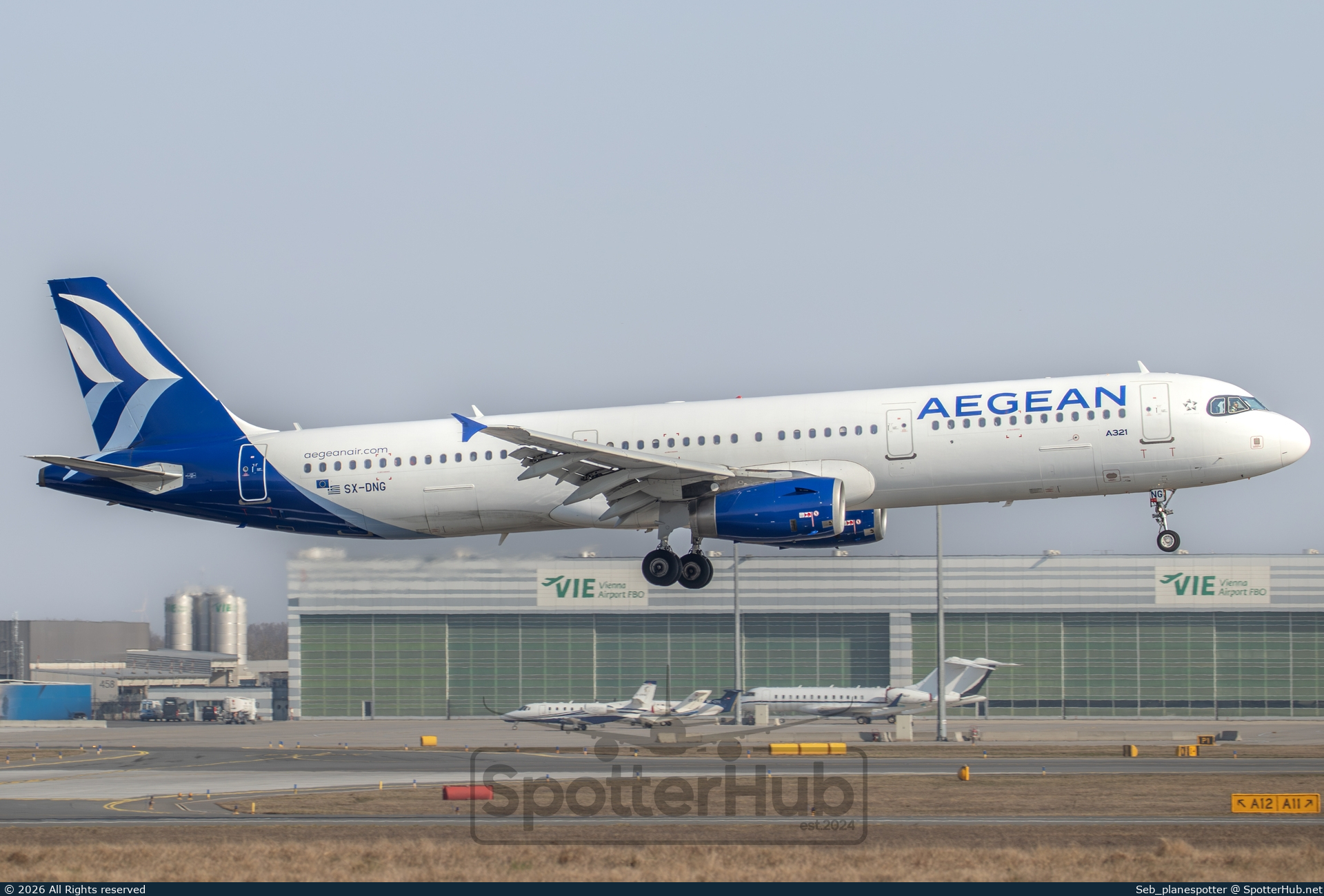 Photo of SX-DNG - Airbus A321-231 operated by Aegean Airlines