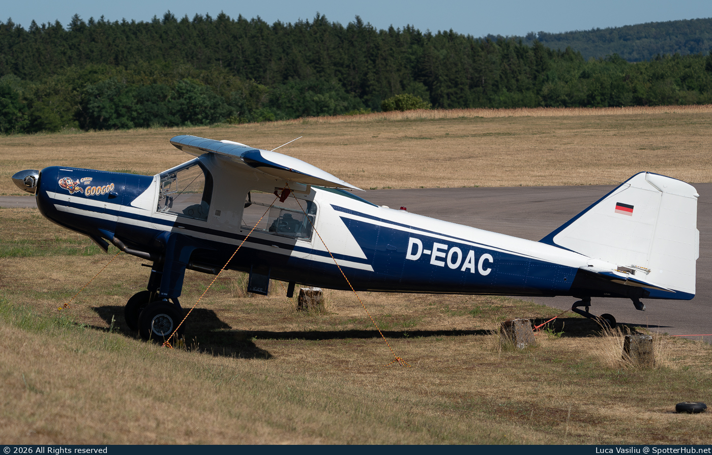 Photo of D-EOAC - Dornier Do 27A-4 operated by Private