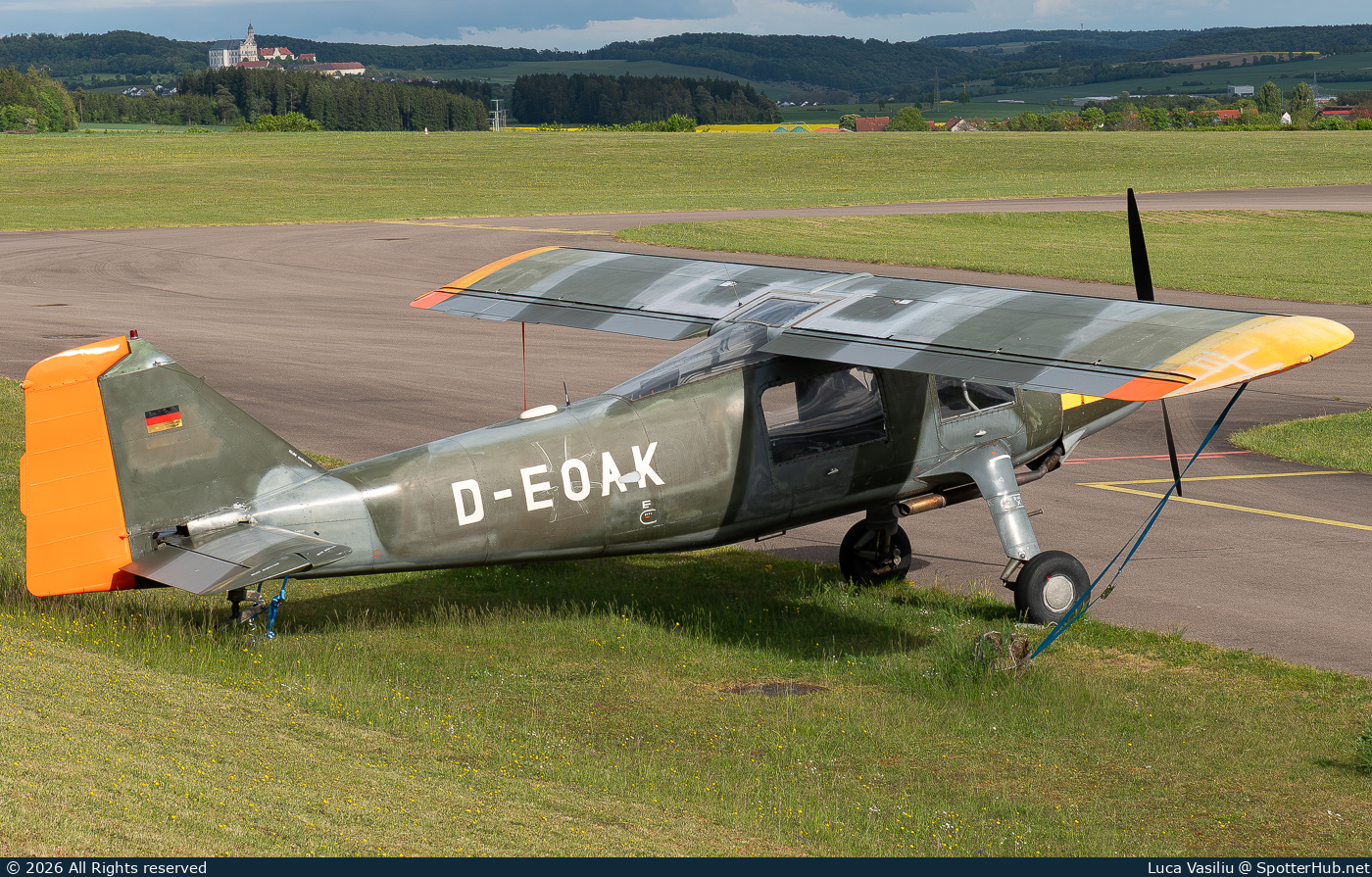 Photo of D-EOAK - Dornier Do 27A-4 operated by Luftraum Süd - Das Fliegende Museum