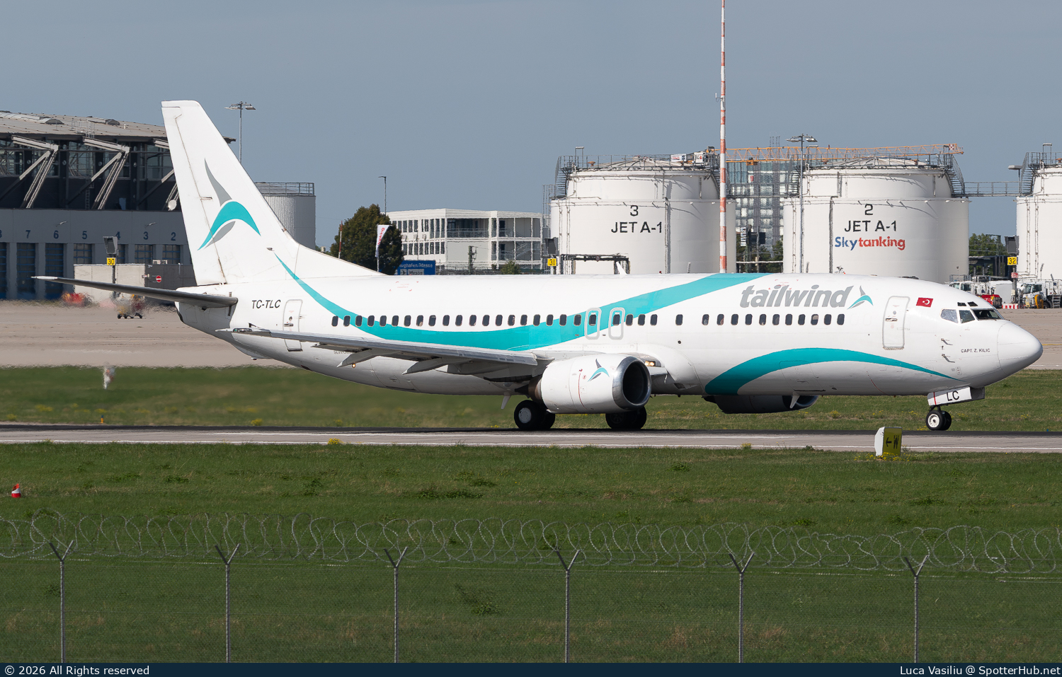 Photo of TC-TLC - Boeing 737-4Q8 operated by Tailwind Airlines