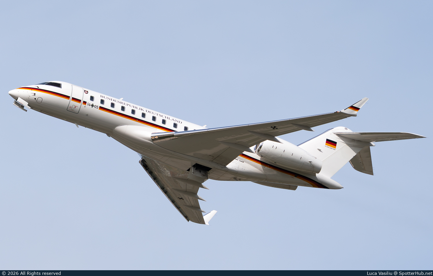 Photo of 14+05 - Bombardier Global 6000 operated by German Air Force