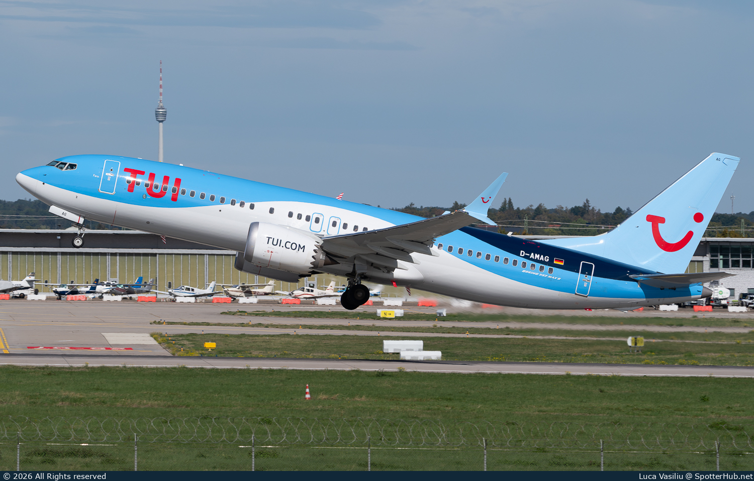 Photo of D-AMAG - Boeing 737 MAX 8 operated by TUIfly