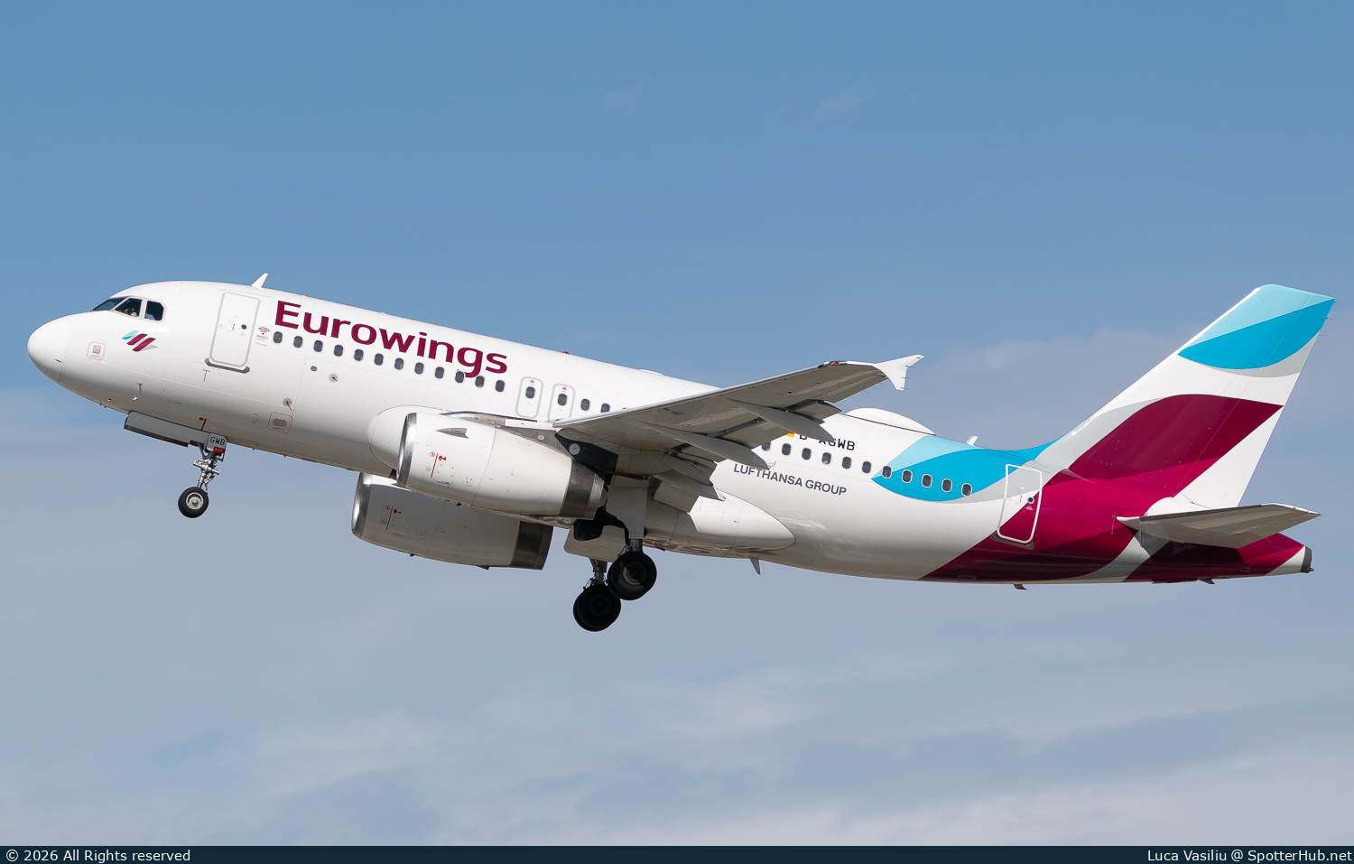 Photo of D-AGWB - Airbus A319-132 operated by Eurowings