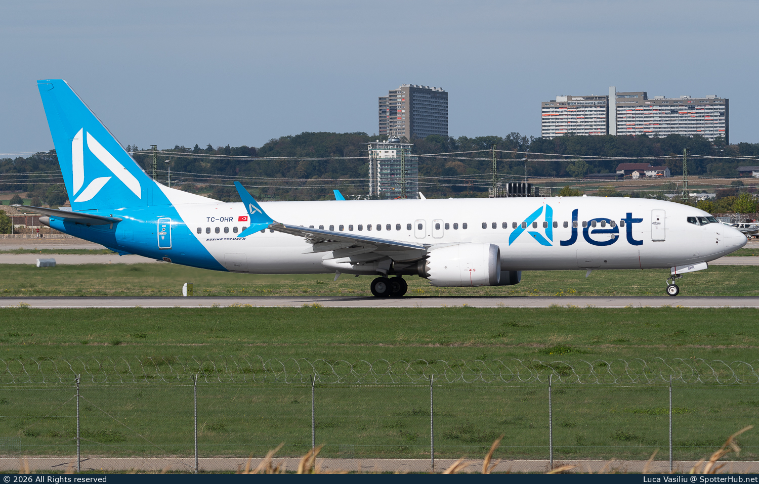 Photo of TC-OHR - Boeing 737 MAX 8 operated by AJet