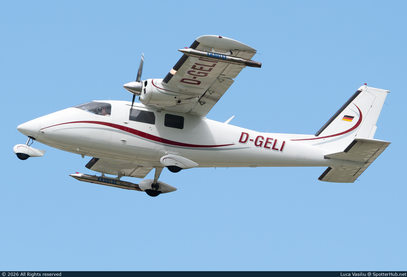 Photo of D-GELI - Partenavia P.68B Victor operated by Hagelabwehr Region Stuttgart (opb FK Aviation)