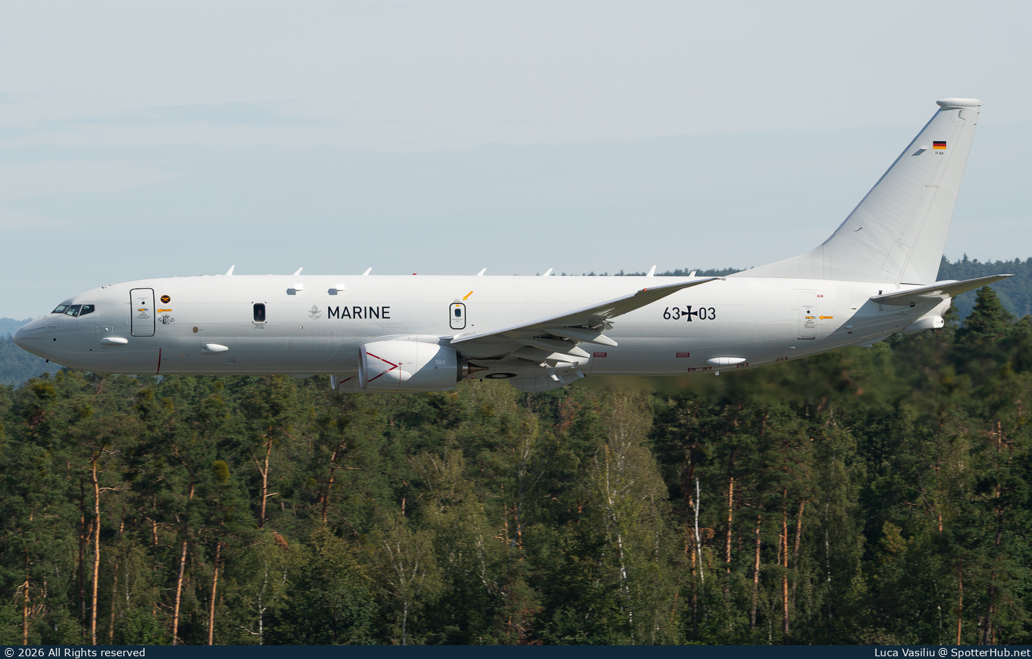 Photo of 63+03 - Boeing P-8A Poseidon operated by German Navy