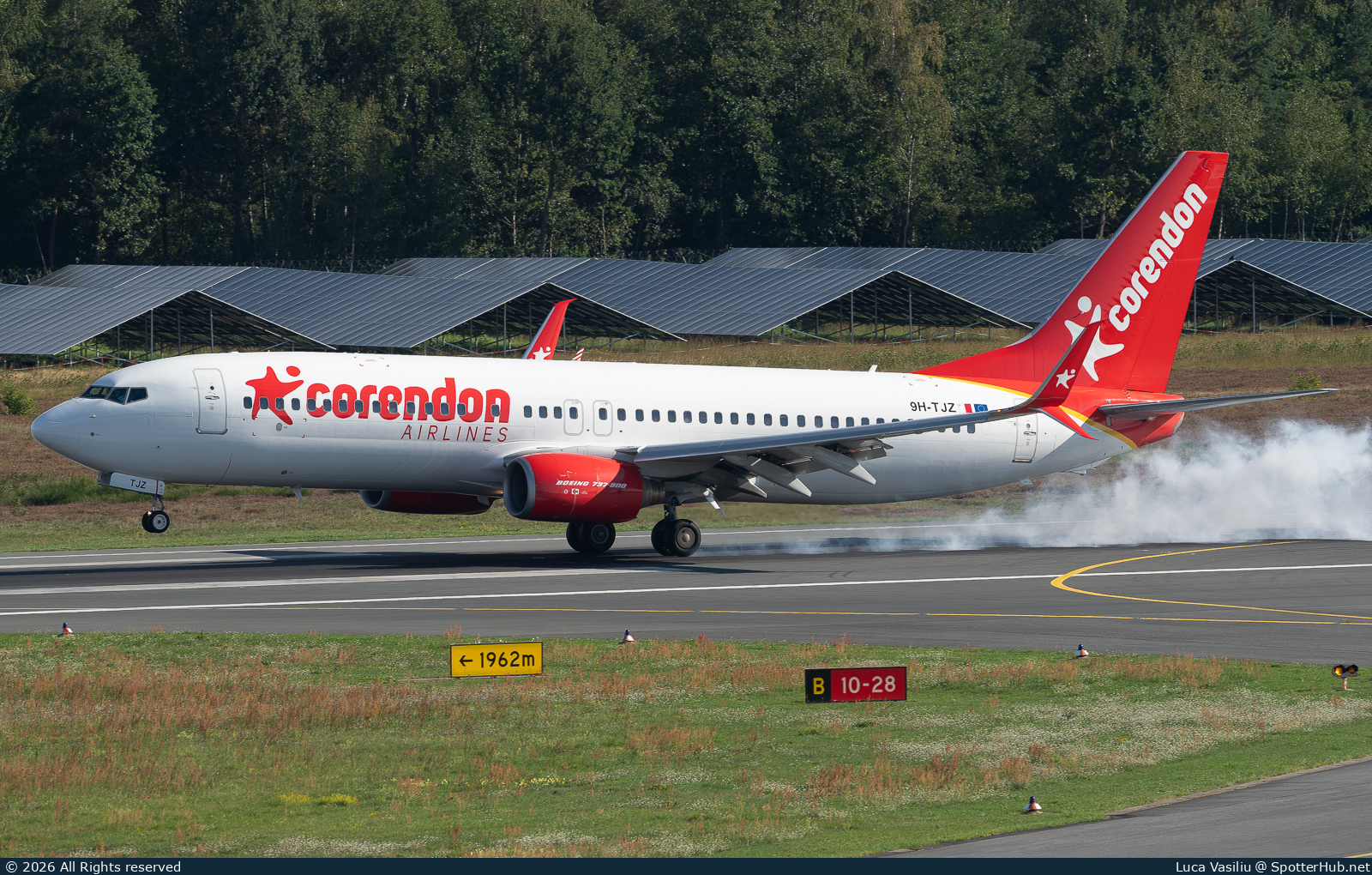 Photo of 9H-TJZ - Boeing 737-8K5 operated by Corendon Airlines Europe