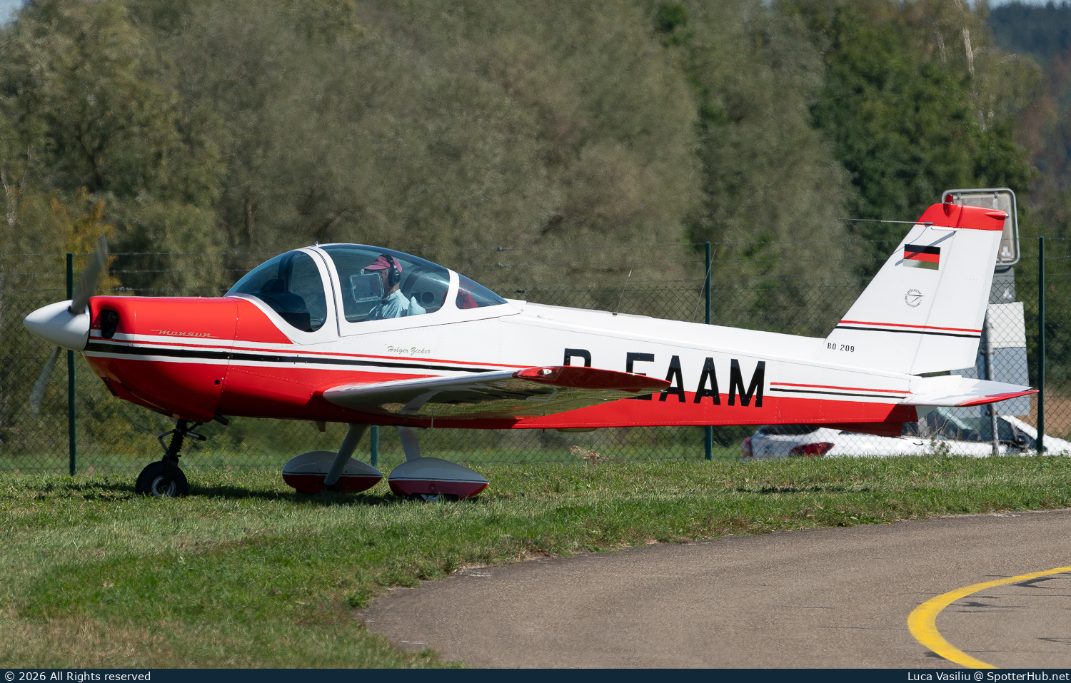 Photo of D-EAAM - Bölkow Bo.209 Monsun 160RV operated by Private
