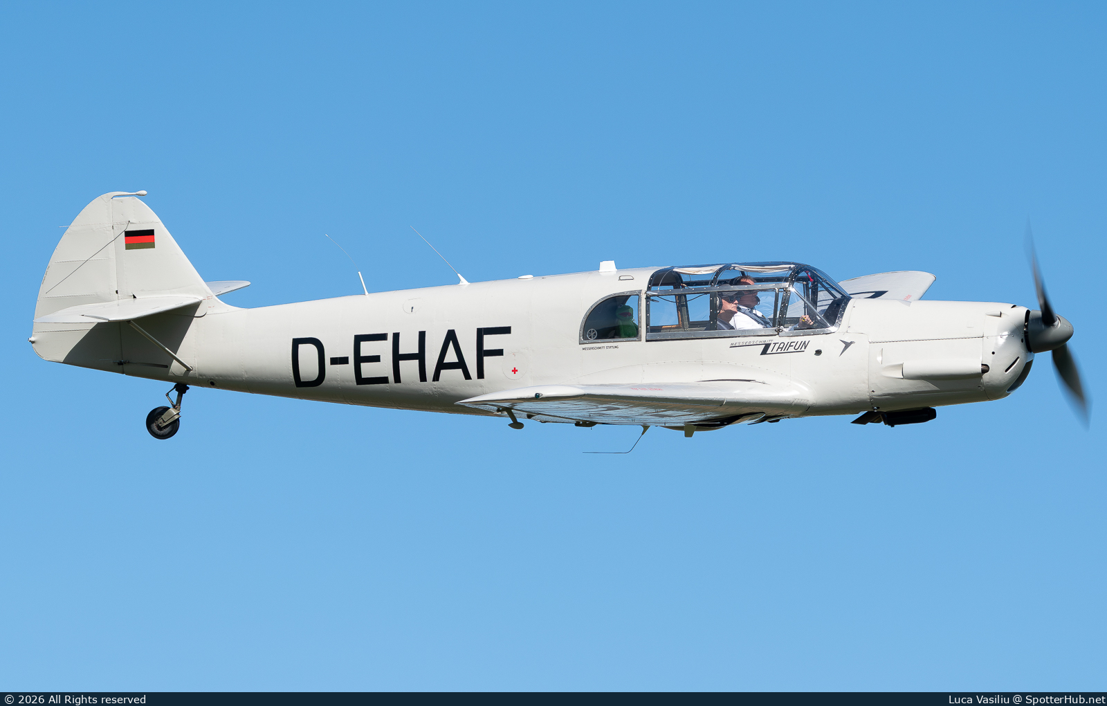 Photo of D-EHAF - Messerschmitt Bf 108D-1 Taifun operated by Private