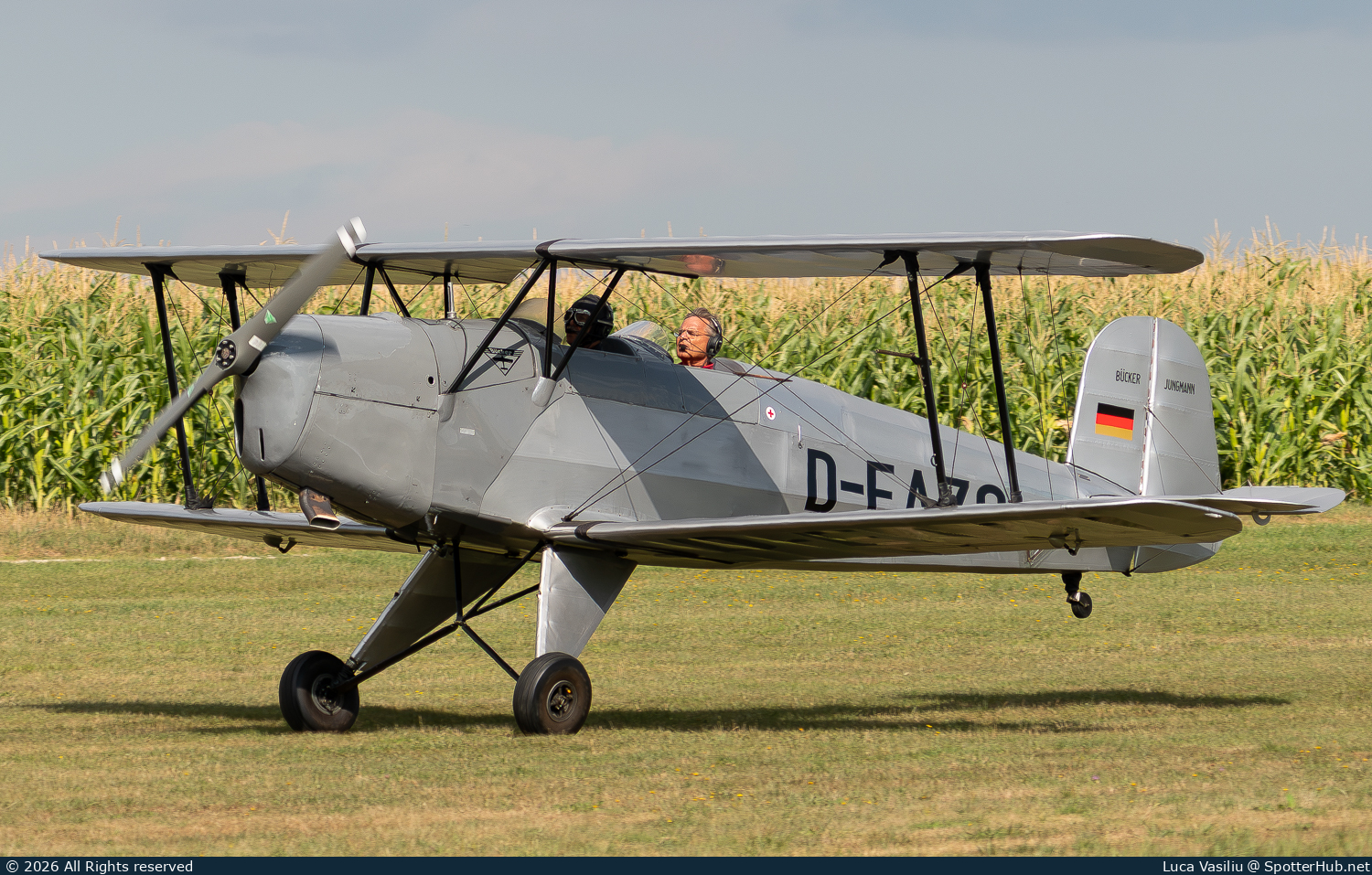 Photo of D-EAZO - Bücker Bü 131B Jungmann operated by Luftraum Süd - Das Fliegende Museum