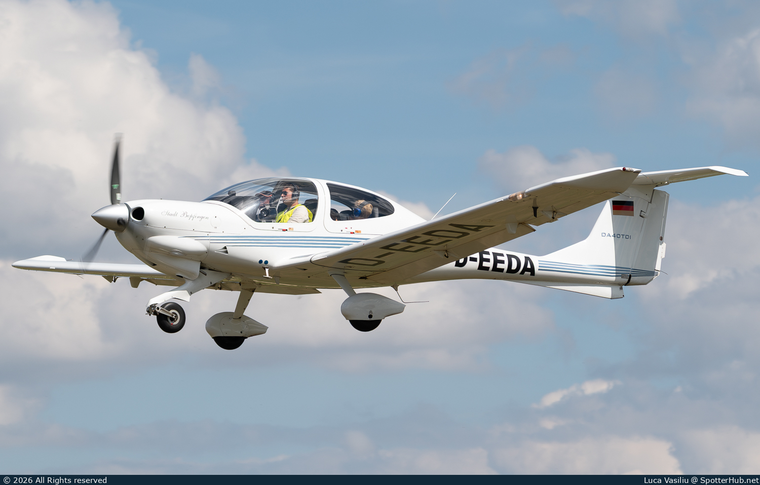 Photo of D-EEDA - Diamond DA40 Diamond Star TDI operated by Fliegergruppe Bopfingen