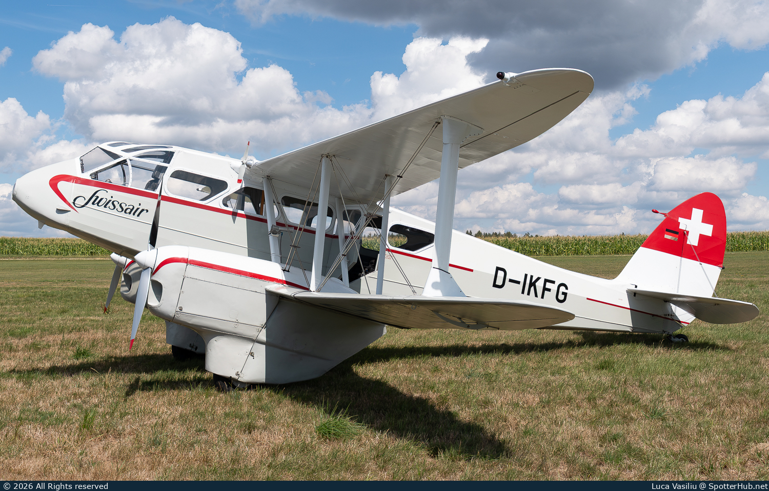 Photo of D-IKFG - De Havilland DH-89A Dragon Rapide operated by Luftraum Süd - Das Fliegende Museum