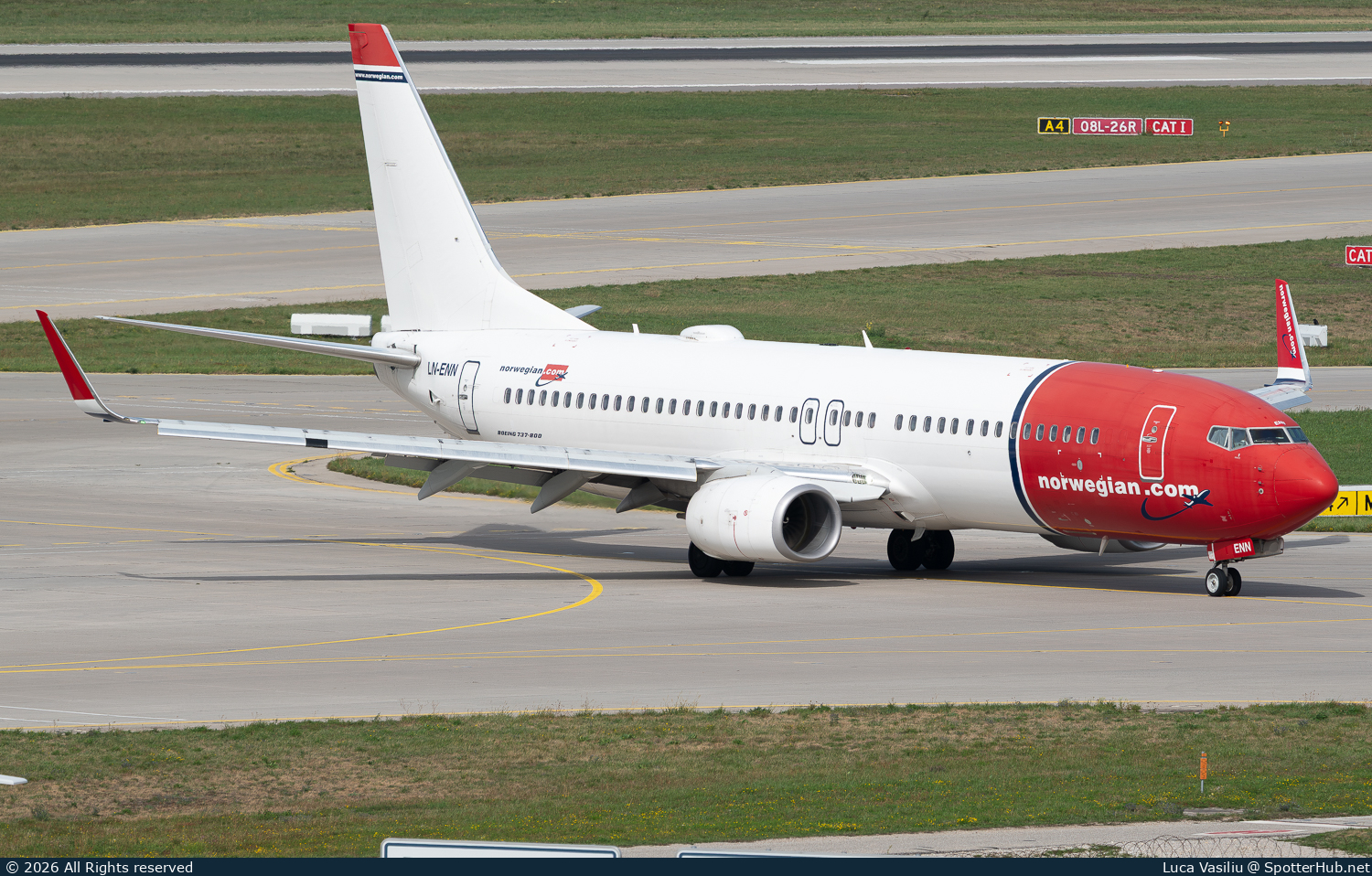 Photo of LN-ENN - Boeing 737-8JP operated by Norwegian Air Shuttle