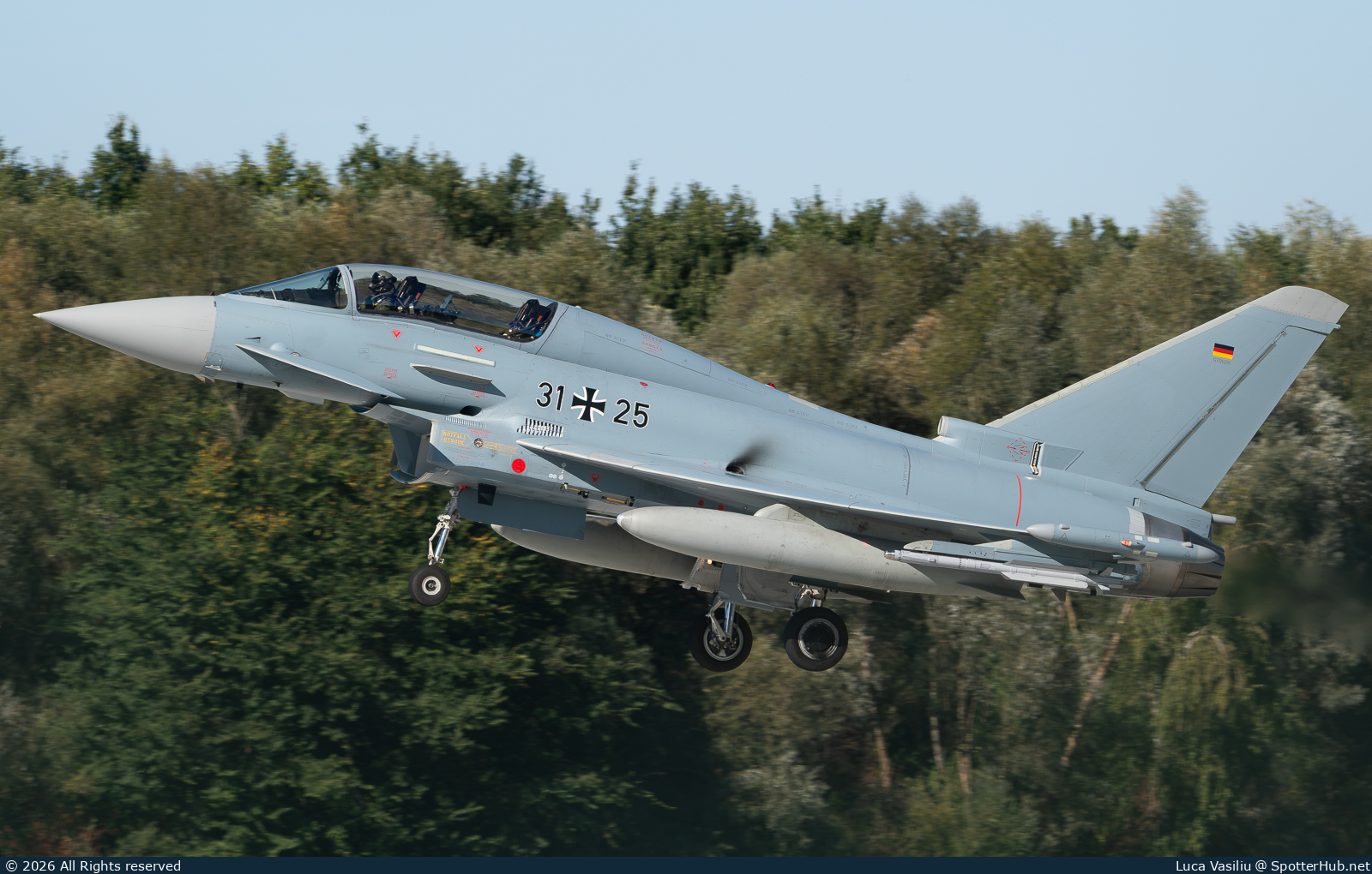 Photo of 31+25 - Eurofighter Typhoon EF-2000(T) operated by German Air Force