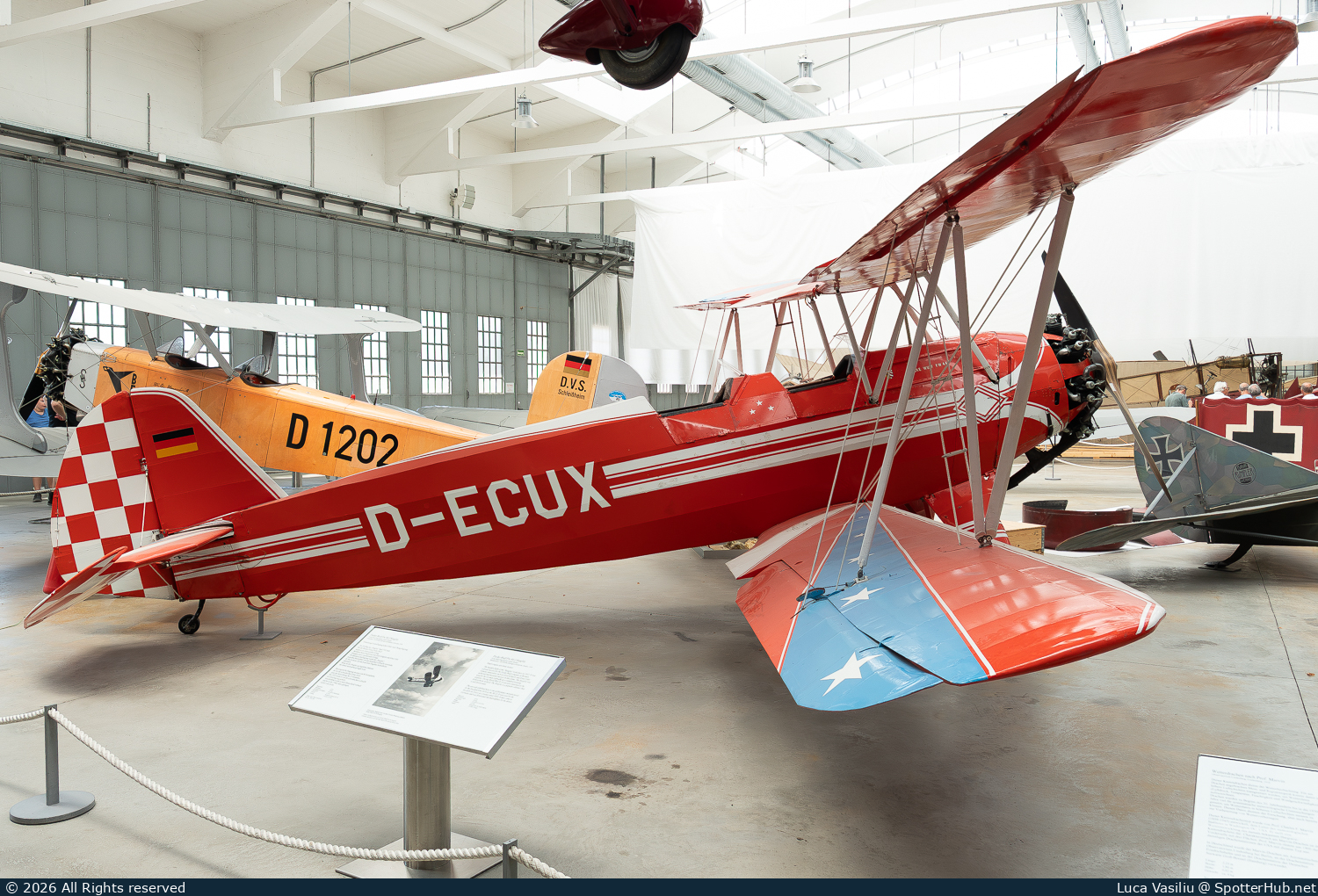 Photo of D-ECUX - Focke-Wulf Sk 12 [Fw 44J Stieglitz] operated by Deutsches Museum