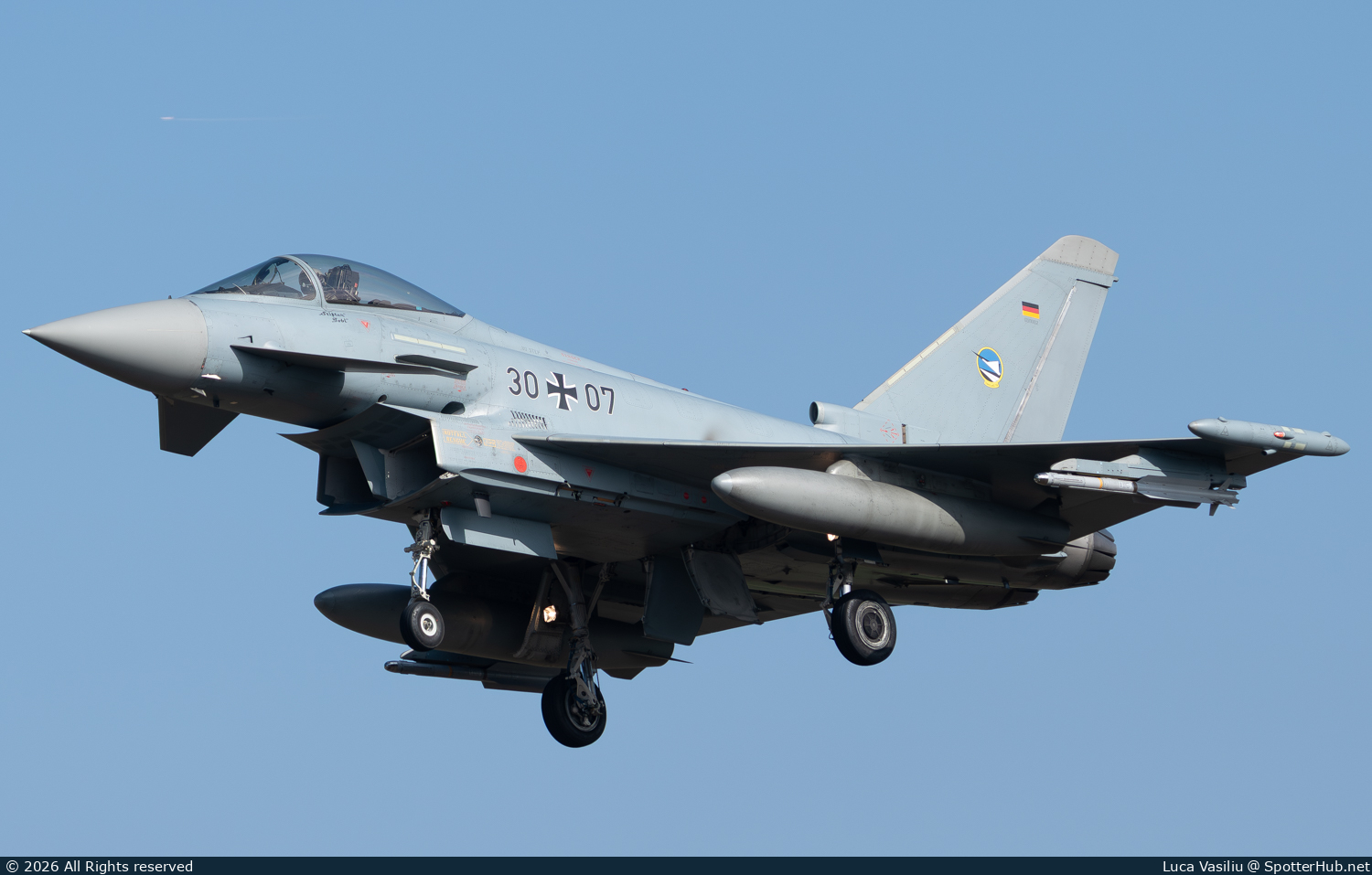 Photo of 30+07 - Eurofighter Typhoon EF-2000 operated by German Air Force