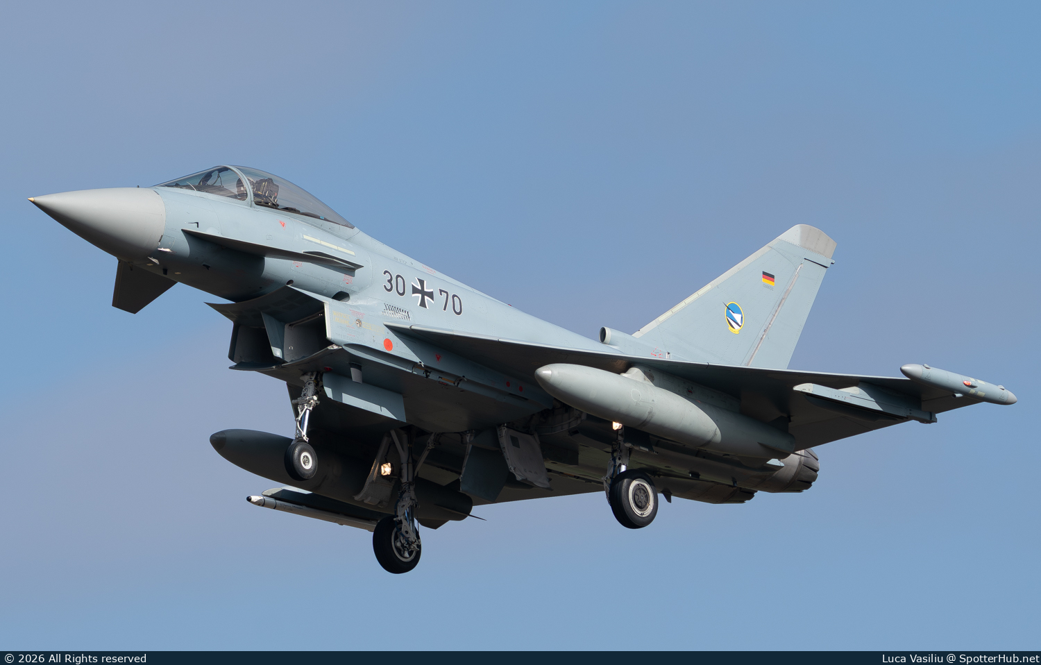 Photo of 30+70 - Eurofighter Typhoon EF-2000 operated by German Air Force