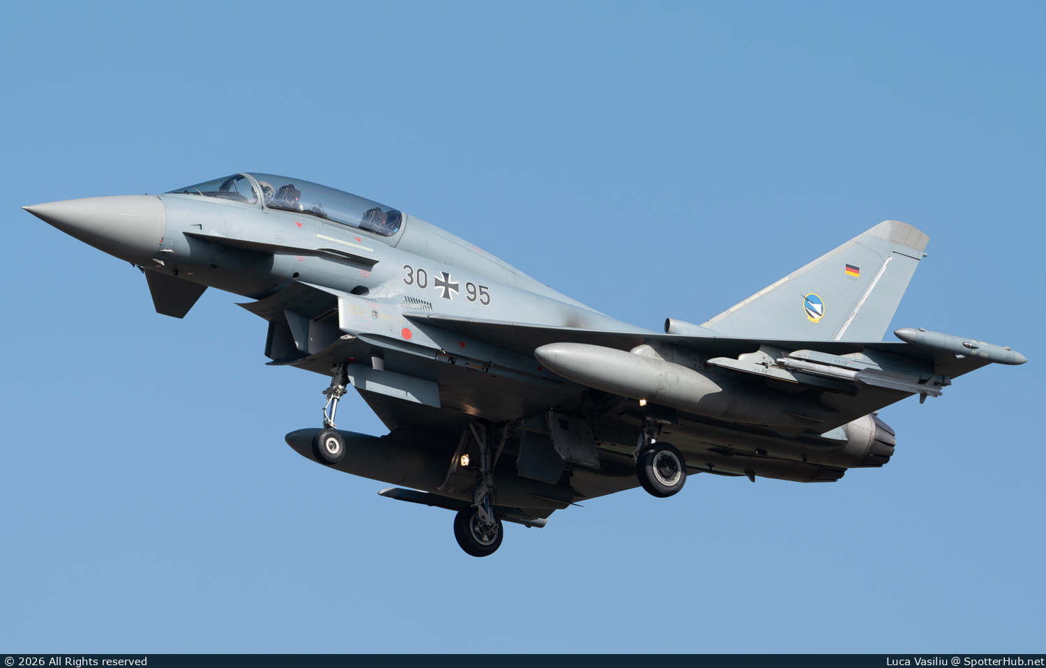 Photo of 30+95 - Eurofighter Typhoon EF-2000(T) operated by German Air Force