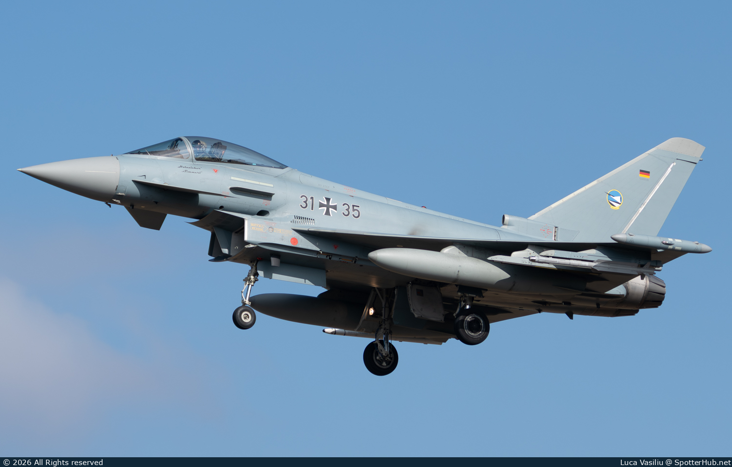 Photo of 31+35 - Eurofighter Typhoon EF-2000 operated by German Air Force