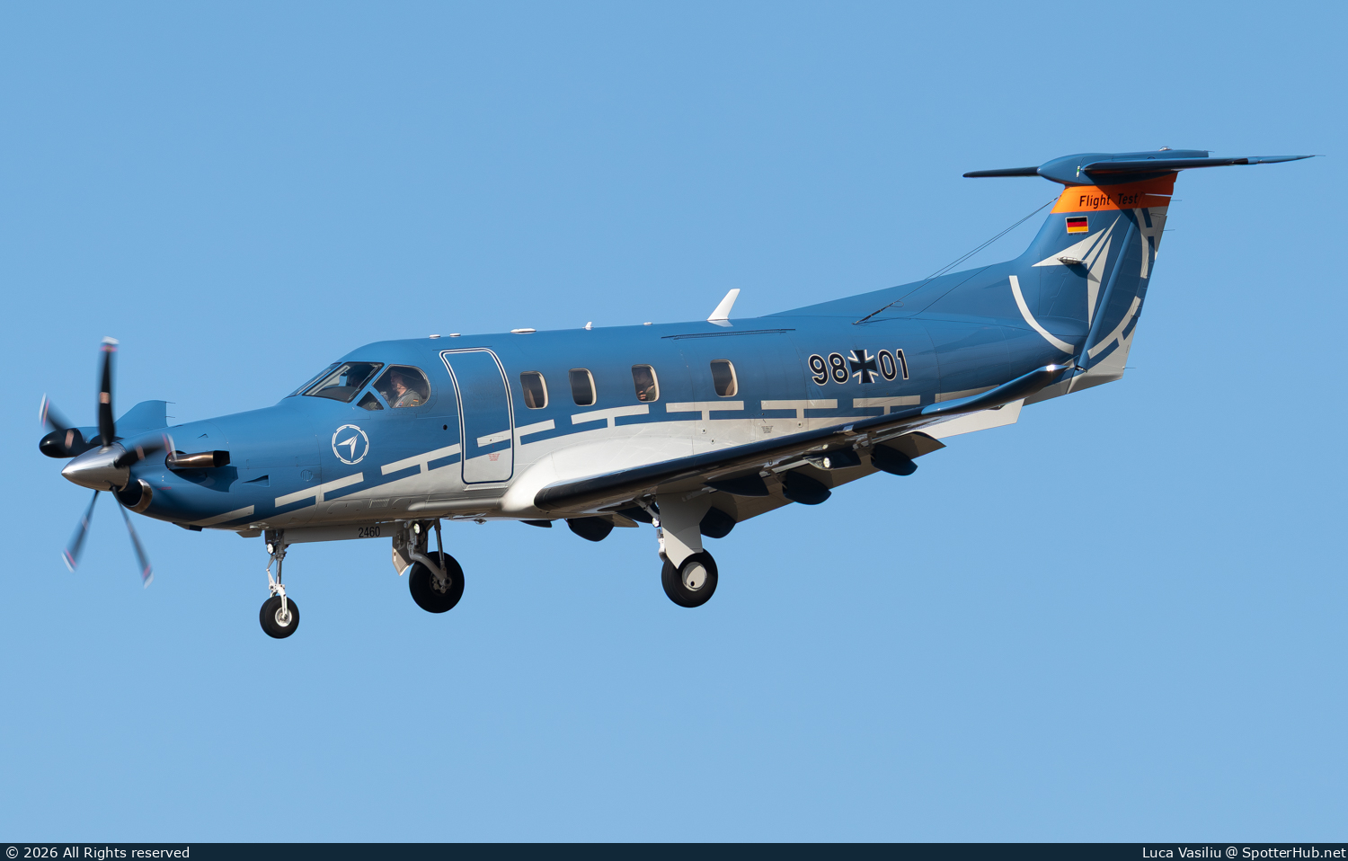 Photo of 98+01 - Pilatus PC-12 NGX operated by German Air Force