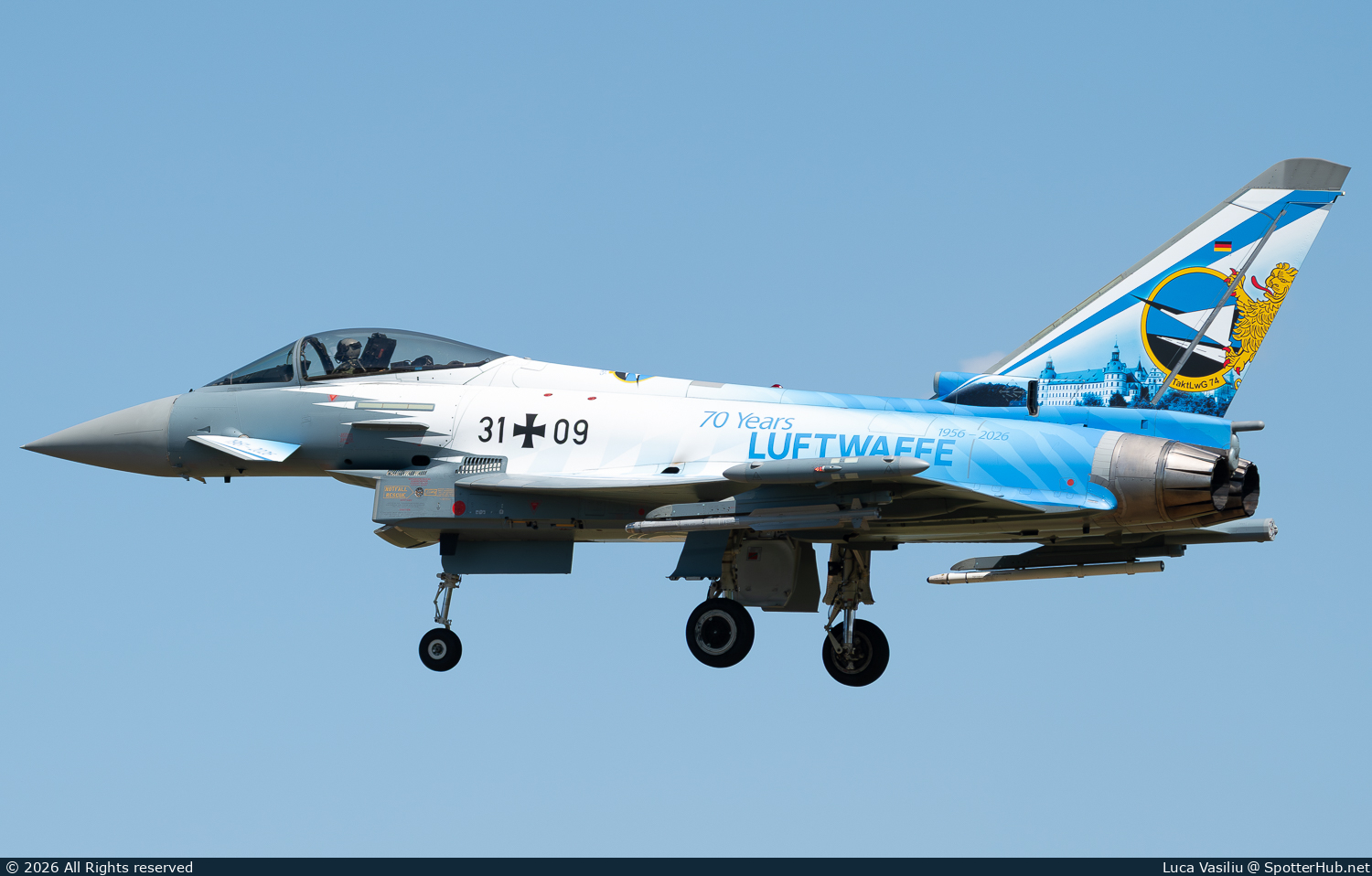 Photo of 31+09 - Eurofighter Typhoon EF-2000 operated by German Air Force