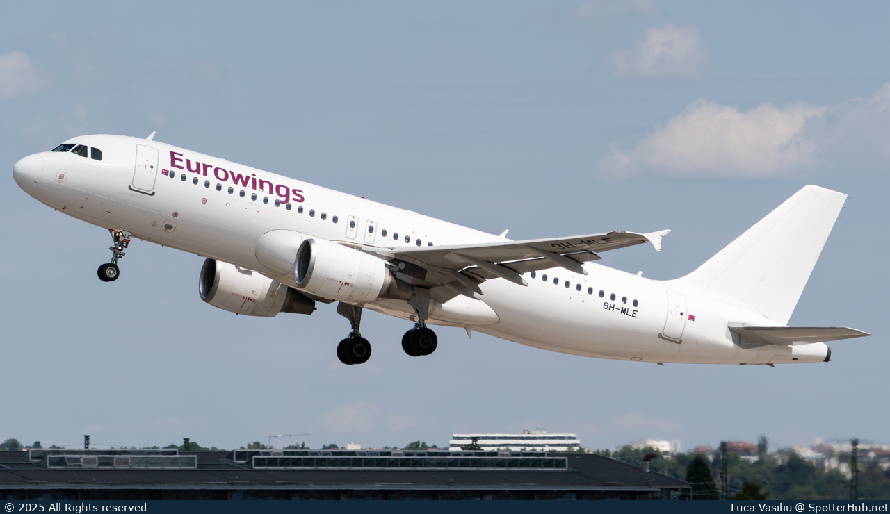 Photo of 9H-MLE - Airbus A320-214 operated by Eurowings (opb Avion Express Malta)