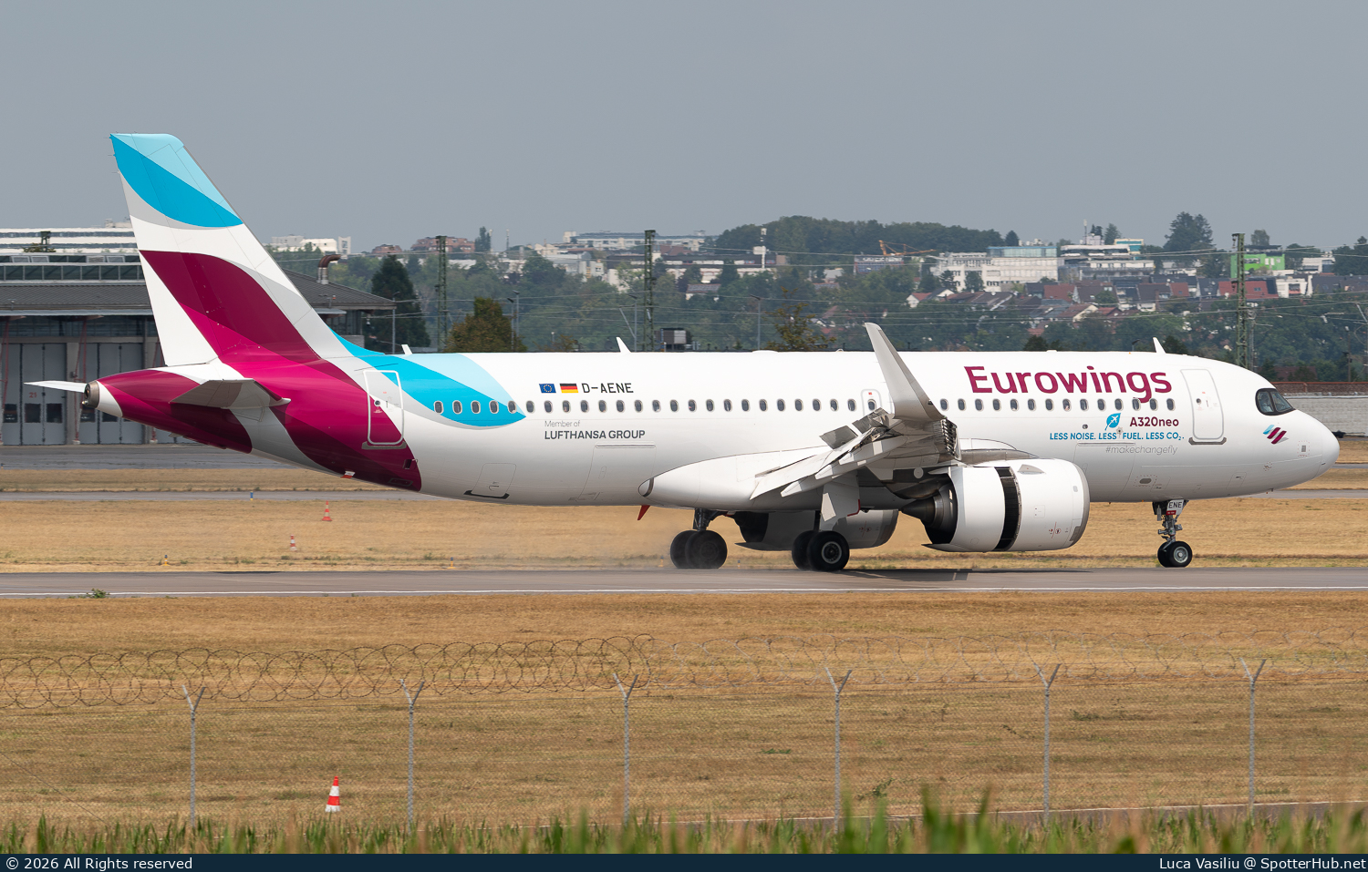 Photo of D-AENE - Airbus A320-251N operated by Eurowings