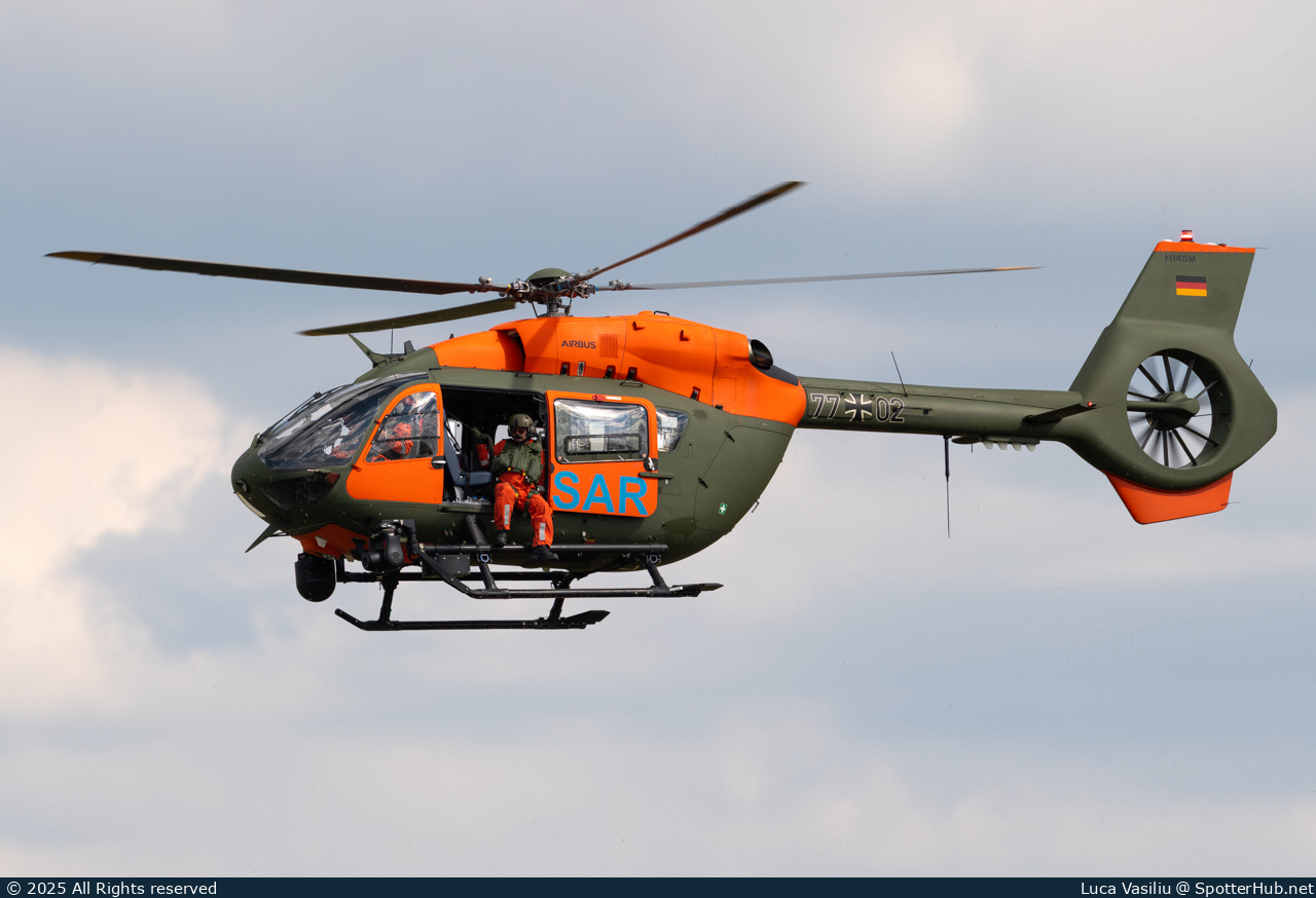 Photo of 77+02 - Airbus Helicopters H145 LUH SAR operated by German Army