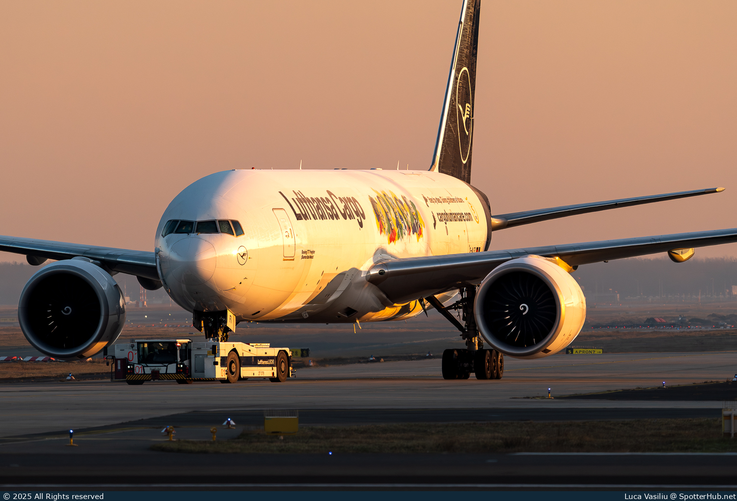 Photo of D-ALFI - Boeing 777-FBT operated by Lufthansa Cargo
