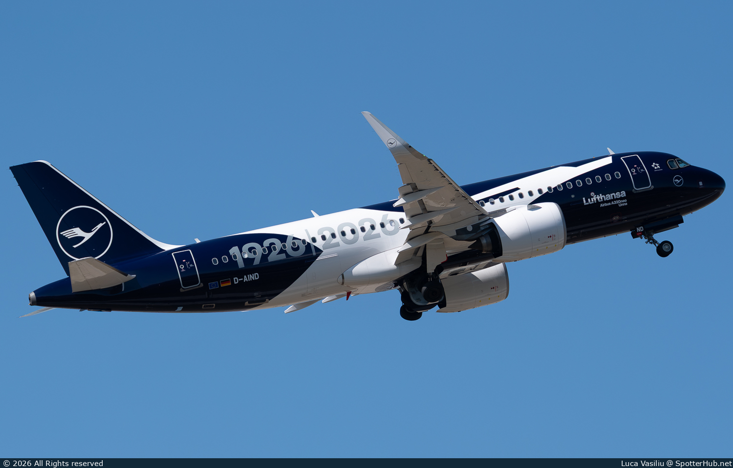 Photo of D-AIND - Airbus A320-271N operated by Lufthansa