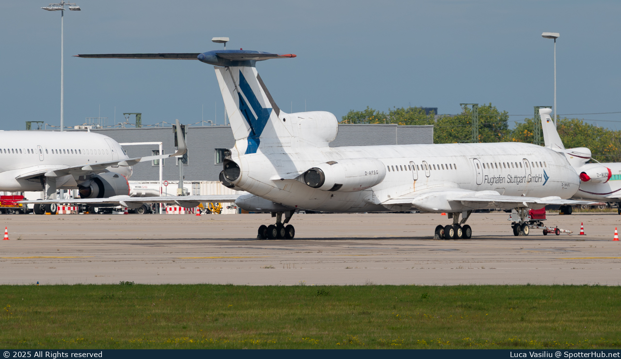 Photo of D-AFSG - Tupolev Tu-154B-2 operated by Flughafen Stuttgart