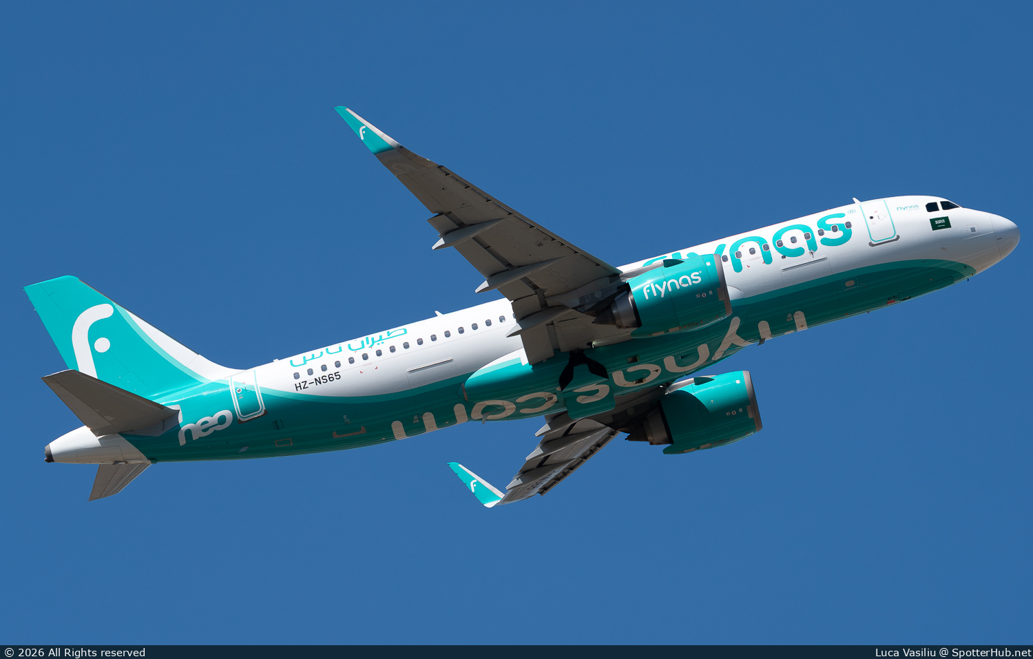 Photo of HZ-NS65 - Airbus A320-251N operated by Flynas