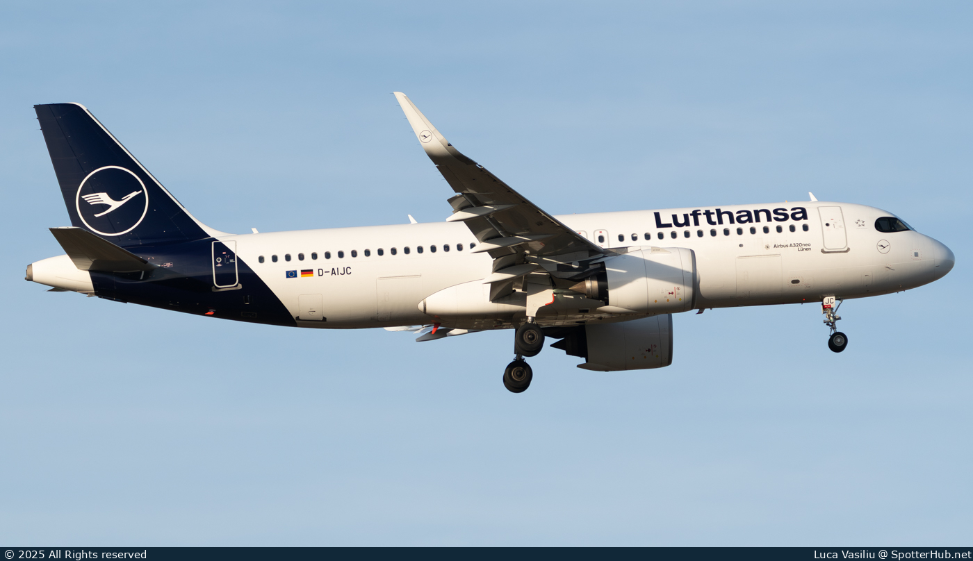 Photo of D-AIJC - Airbus A320-271N operated by Lufthansa
