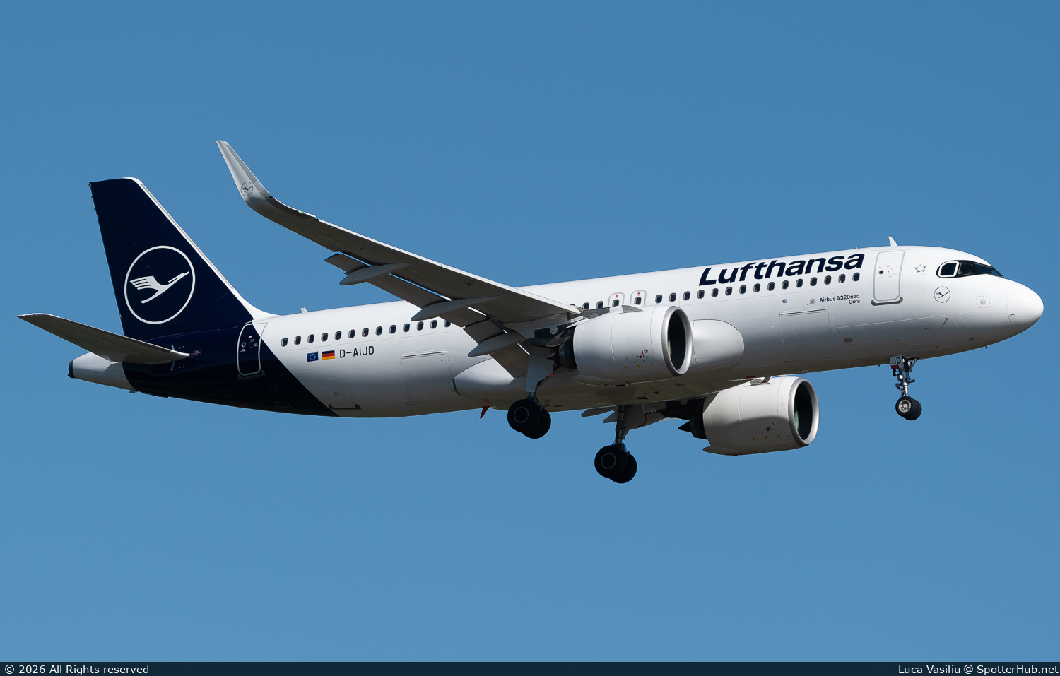 Photo of D-AIJD - Airbus A320-271N operated by Lufthansa