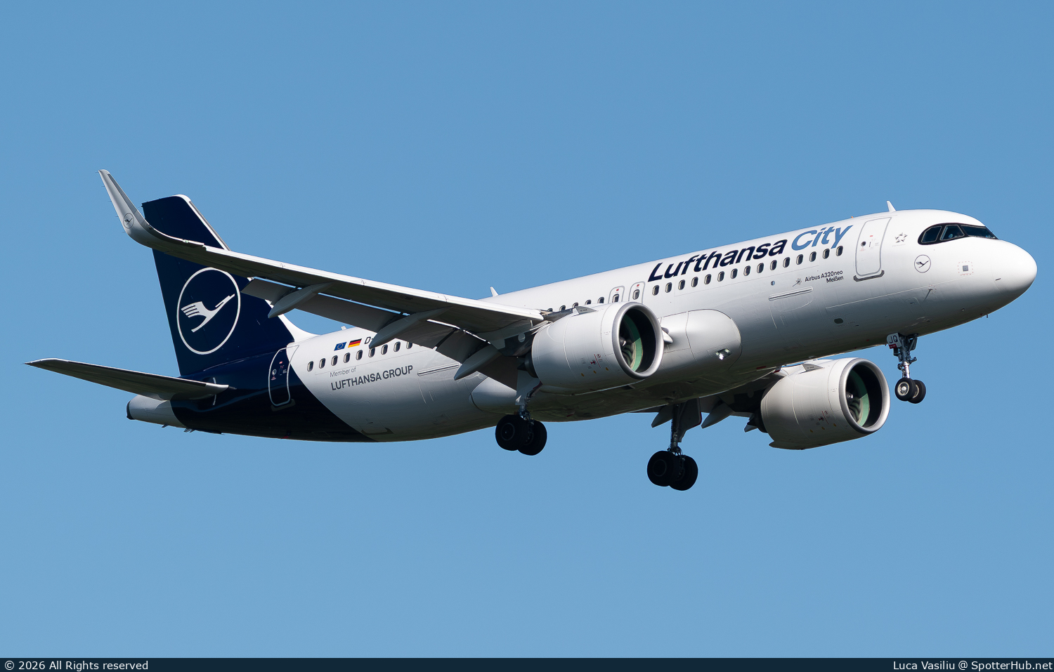 Photo of D-AIJQ - Airbus A320-271N operated by Lufthansa City Airlines