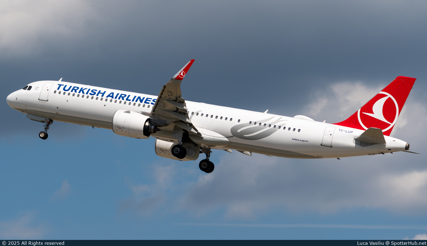 Photo of TC-LUP - Airbus A321-271NX operated by Turkish Airlines